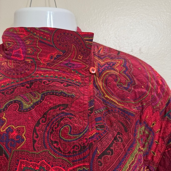 100% Silk Vintage Linda Allard for Ellen Tracy Jacket - Picture 3 of 6